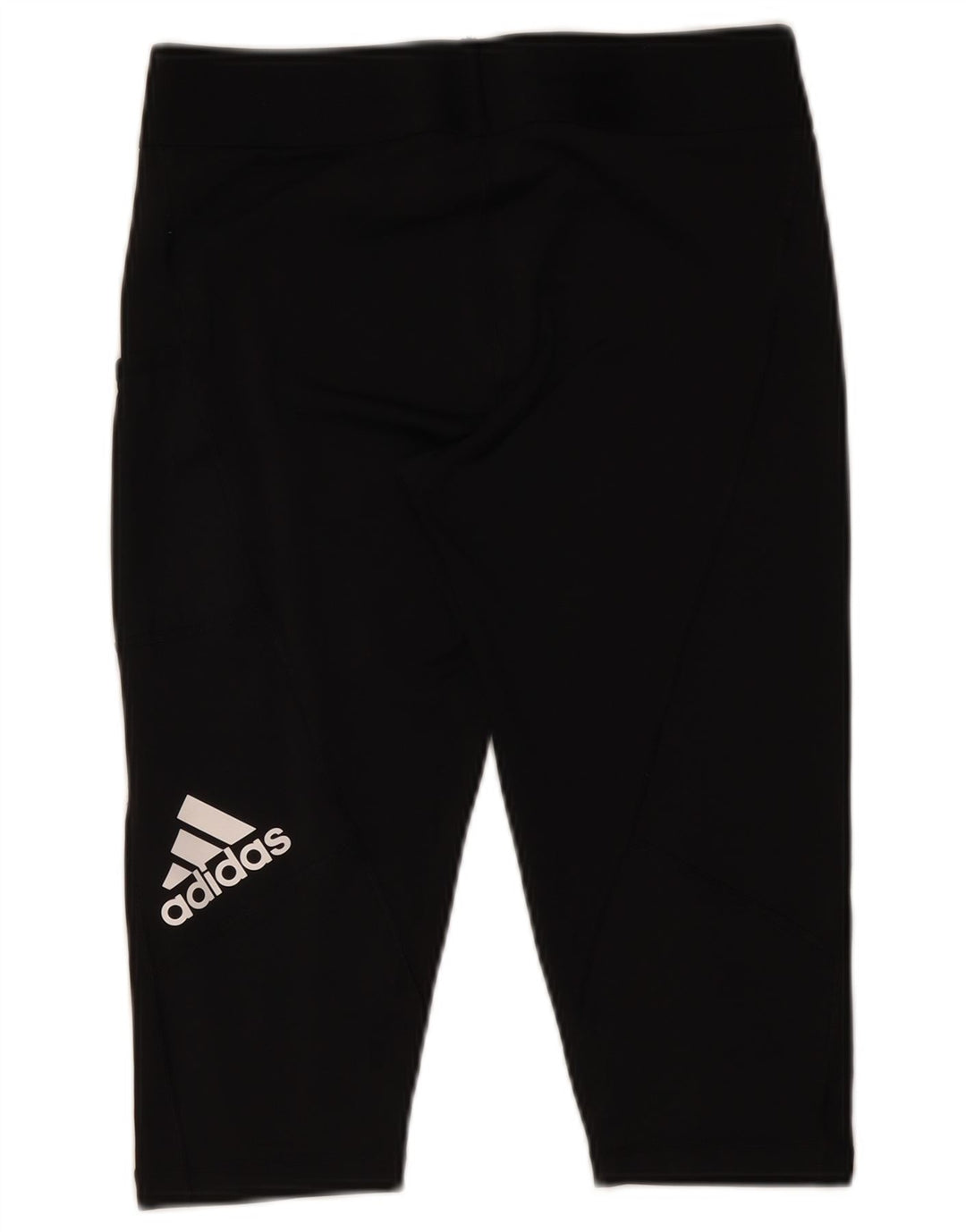 ADIDAS Leggings Capri Gráficos para Mujer Reino Unido 12/14 Mediano Negro
