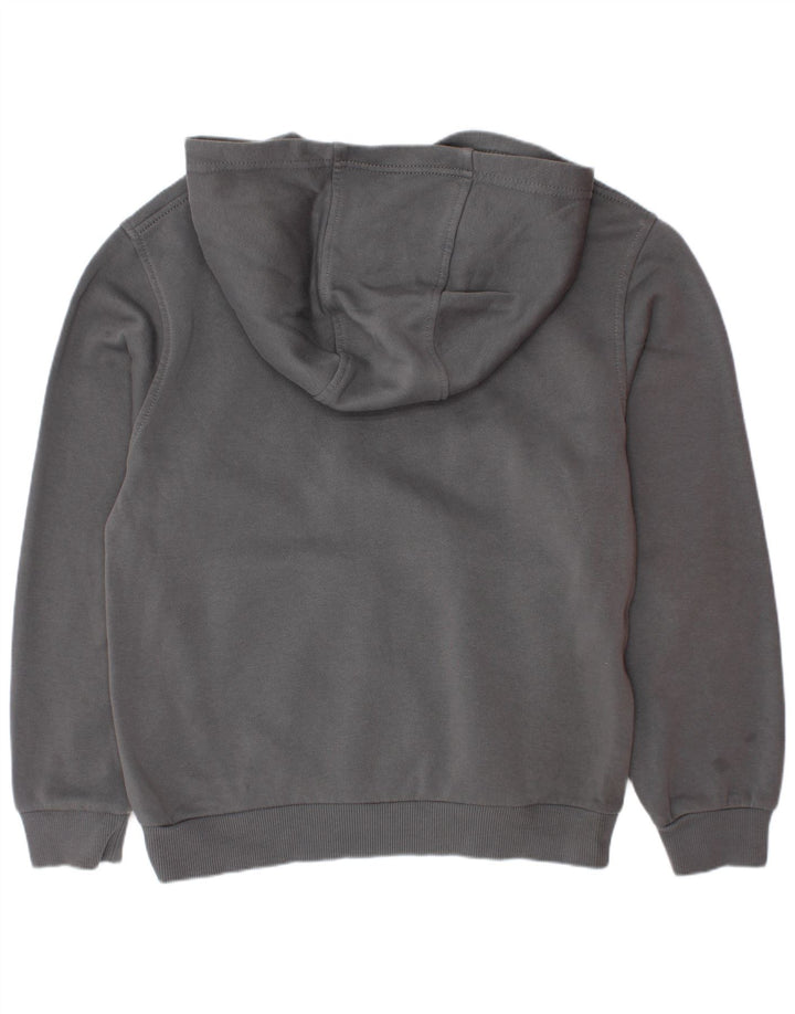 Nike - Sudadera con capucha para niño, 10-11 años, algodón gris medio