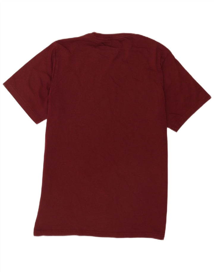 Converse Hombre Camiseta Gráfica Top Medium Borgoña