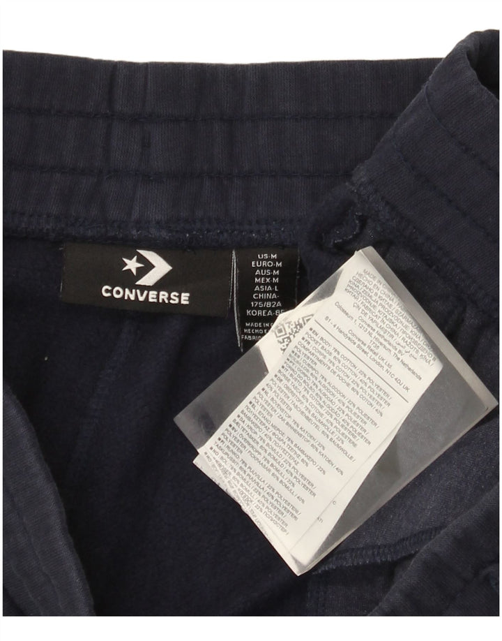 Converse Hombre Pantalones De Chándal Joggers Medium Azul Marino Algodón