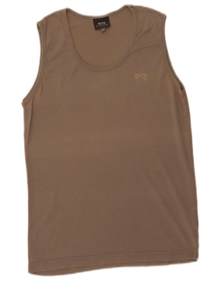 G-Star - Camiseta sin mangas para hombre, talla 40, talla grande, color gris