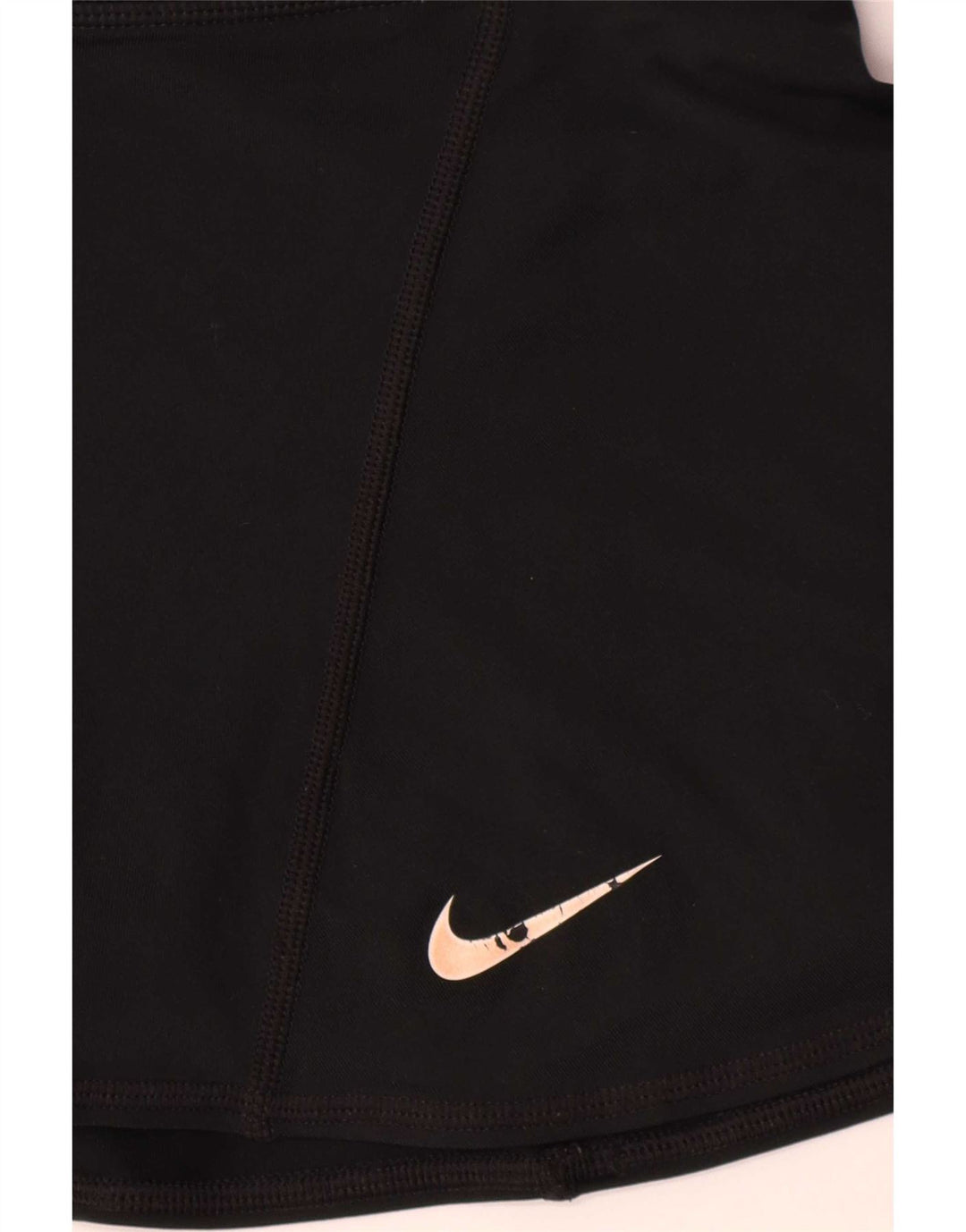 Nike Mujer Dri Fit Skort UK 8 Pequeño Poliéster Negro