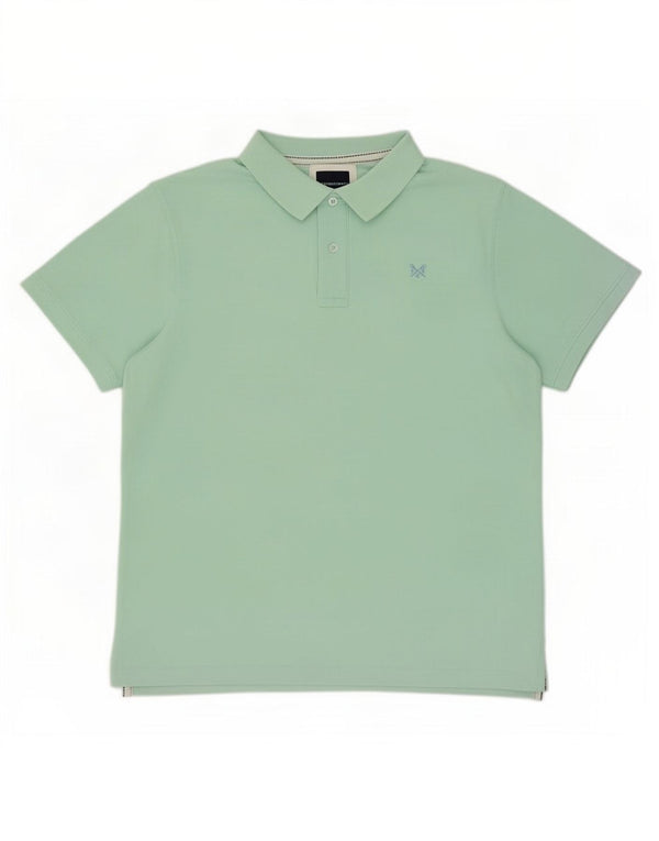 Crew Clothing Polo para hombre 2XL Algodón verde