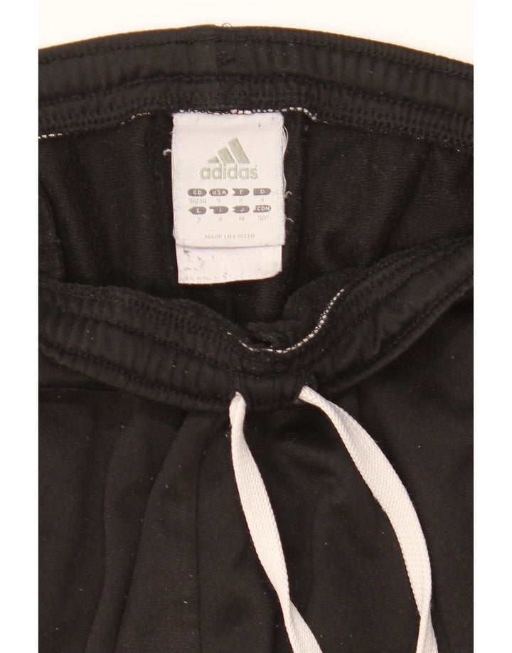 ADIDAS Pantalones de chándal para hombre UK 36/38 Small Negro Poliéster