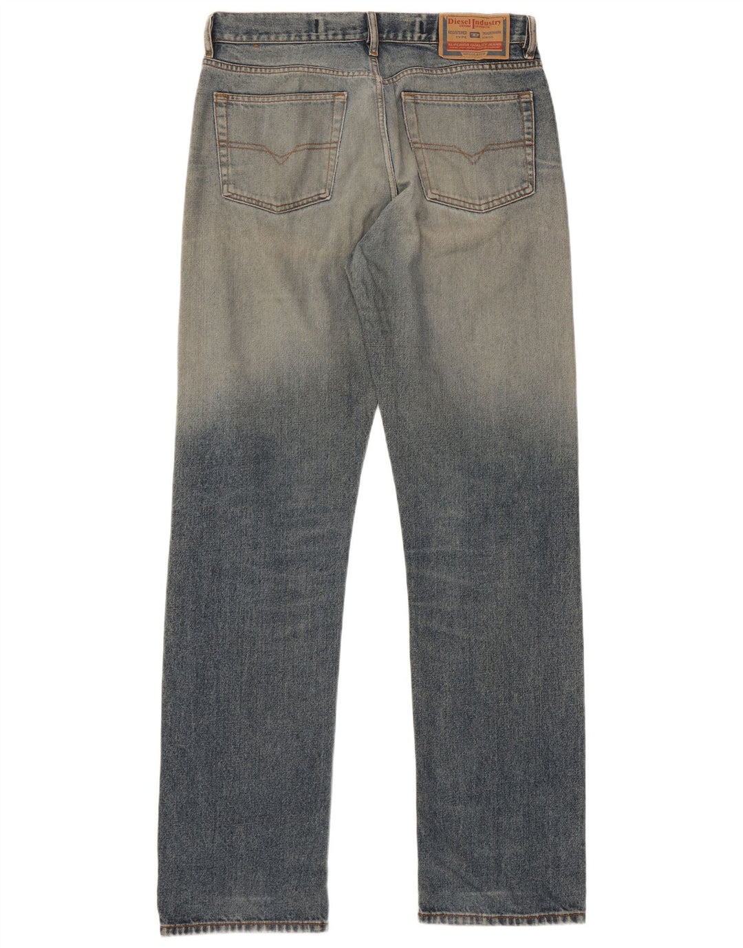 Diesel Vaqueros Rectos Para Hombre W33 L35 Algodón Azul