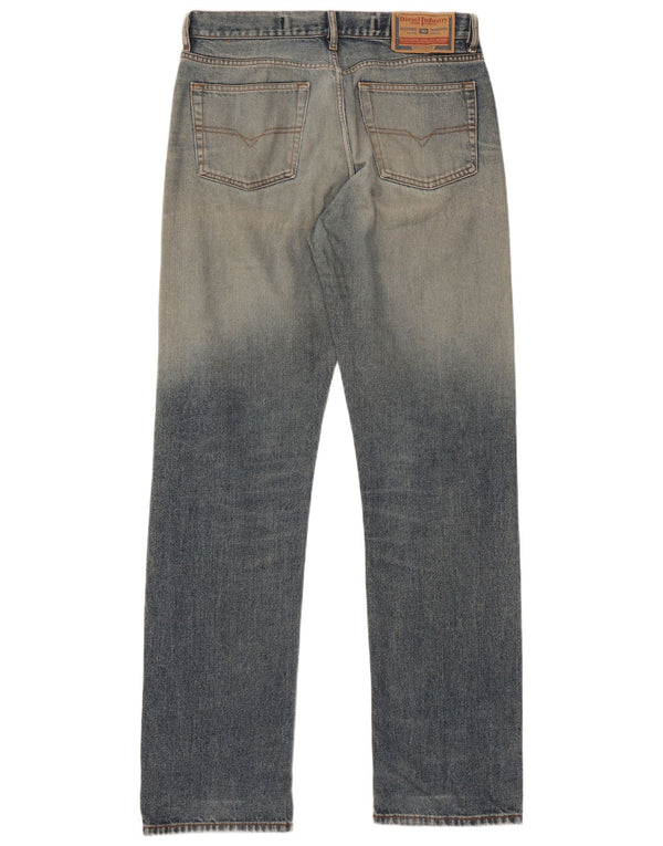 Diesel Vaqueros Rectos Para Hombre W33 L35 Algodón Azul