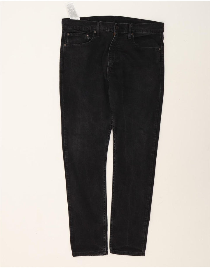 Vaqueros Levi's Slim Tapered para hombre W36 L32 Algodón negro