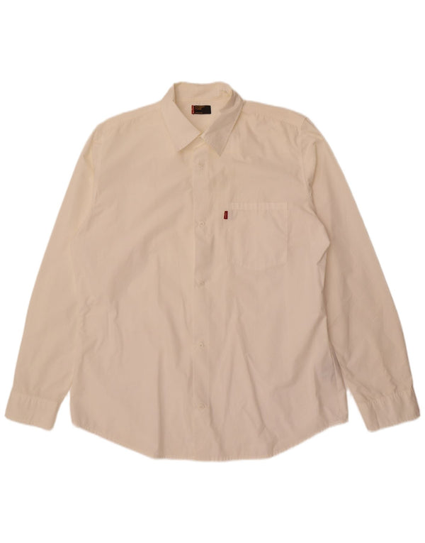 Camisa Levi's Hombre XL Algodón Blanco