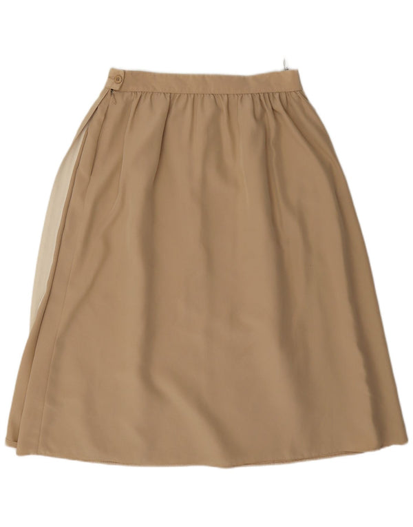 Hucke Falda acampanada de cintura alta para mujer EU 40 Medium W27 Beige