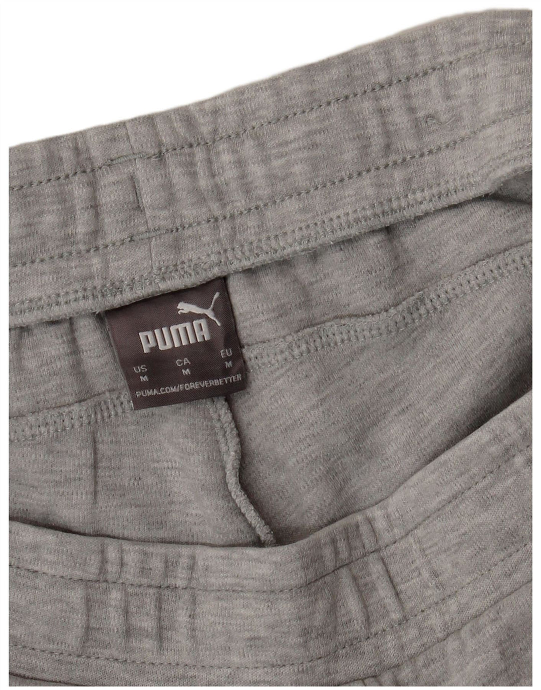 Pantalones de chándal PUMA para hombre gris medio color block