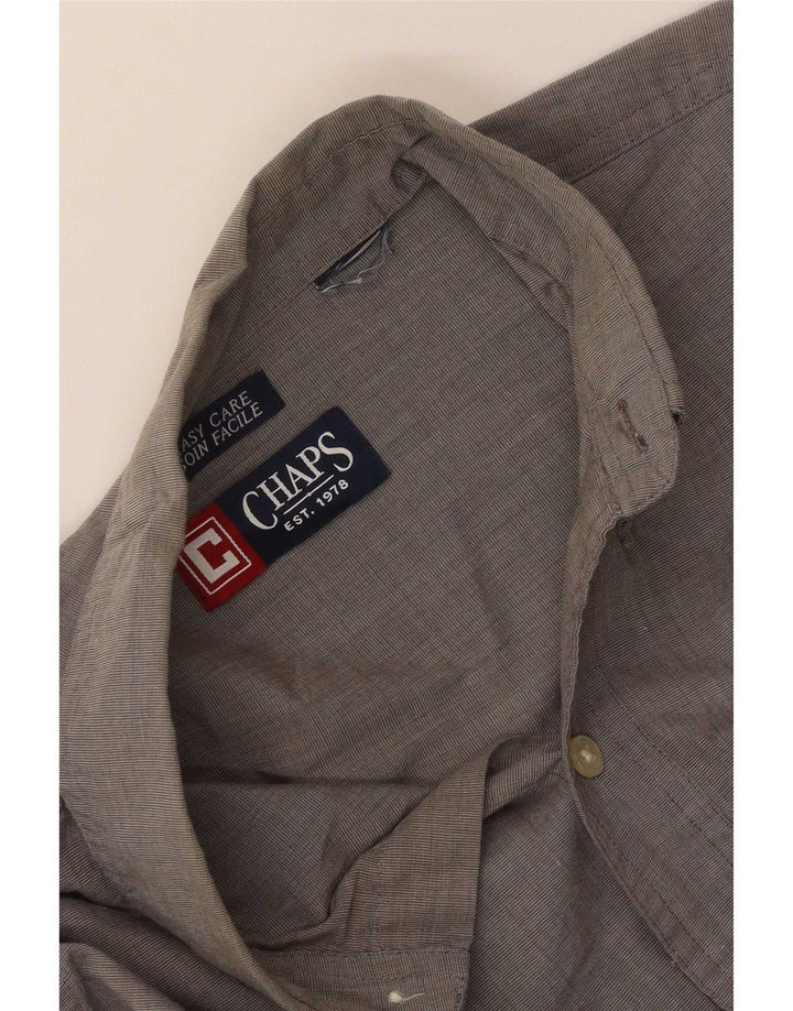 Chaps Camisa para hombre grande gris