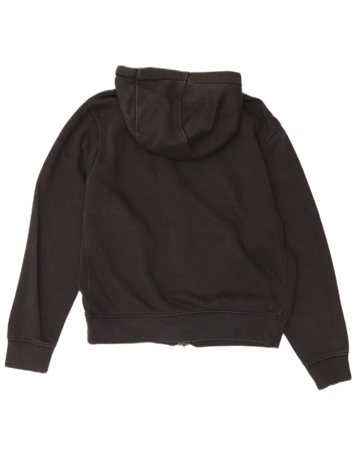 Nike - Sudadera con capucha y cremallera para hombre, talla pequeña, algodón negro
