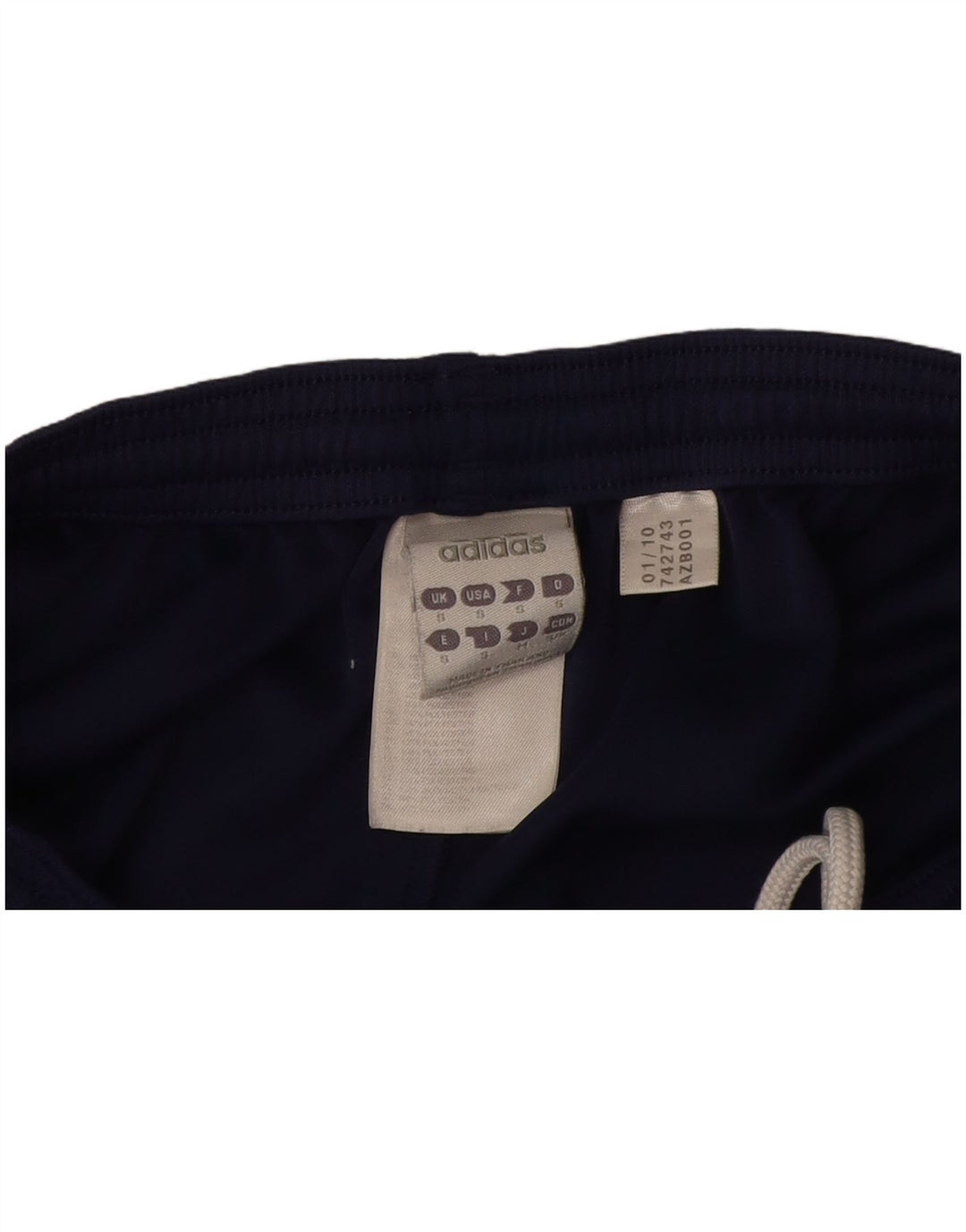 Adidas Pantalones cortos deportivos para hombre Small Azul marino Poliéster