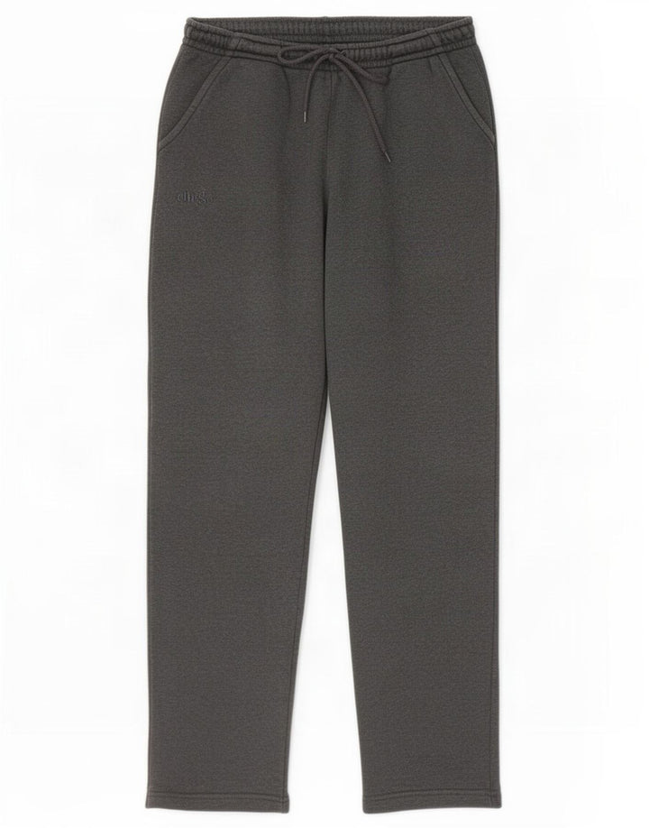 Ellesse Hombre Pantalones De Chándal Grande Gris Algodón