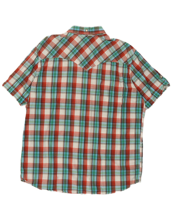 Camisa Levi's Hombre Manga Corta XL Cuadros Multicolor