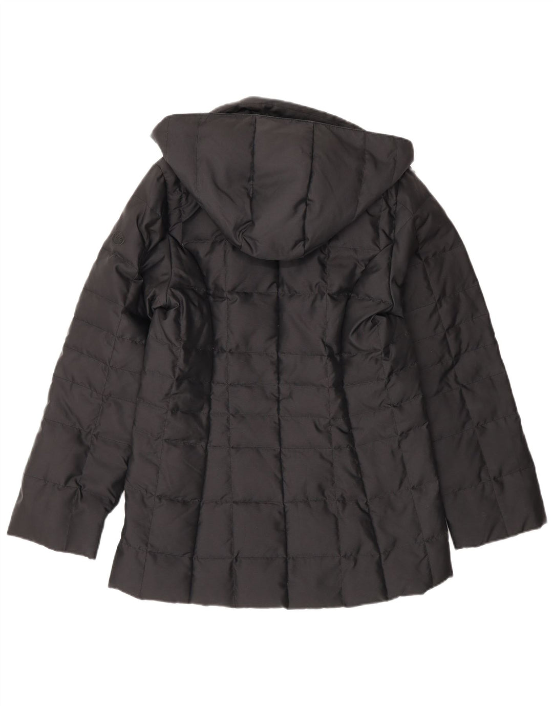 Sergio Tacchini Chaqueta acolchada con capucha para mujer UK 6 XS Poliamida negra