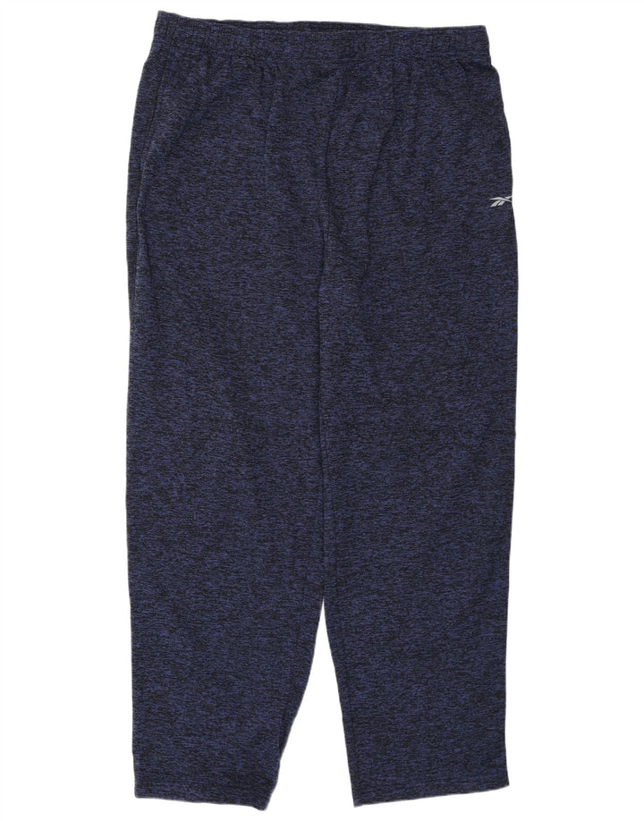 REEBOK Pantalones de chándal para mujer ES 40 XL Poliéster moteado azul marino