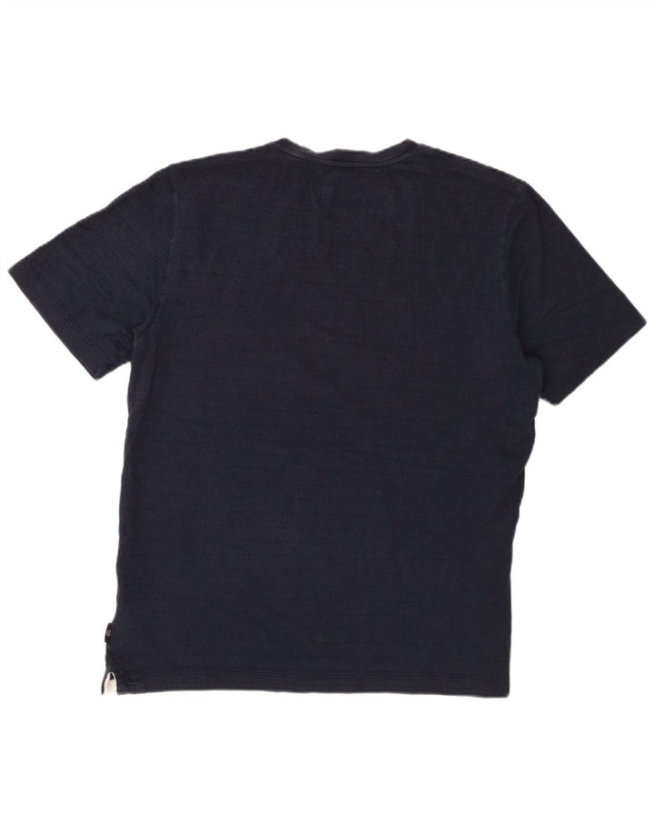 Ted Baker - Camiseta para hombre, talla 4, algodón azul marino grande