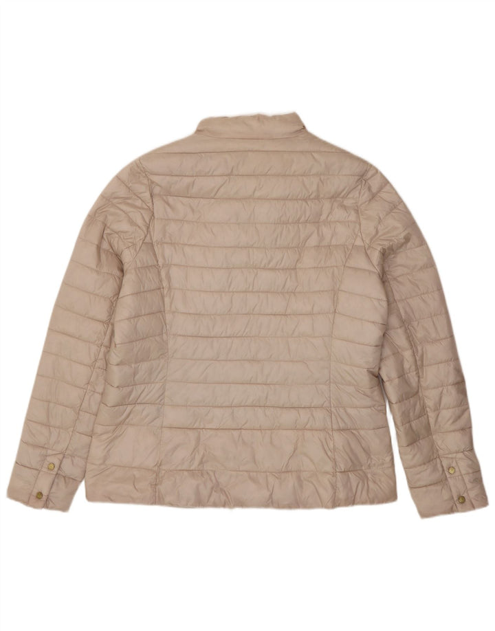 Chaqueta acolchada para mujer Barbour UK 46 Poliéster beige grande