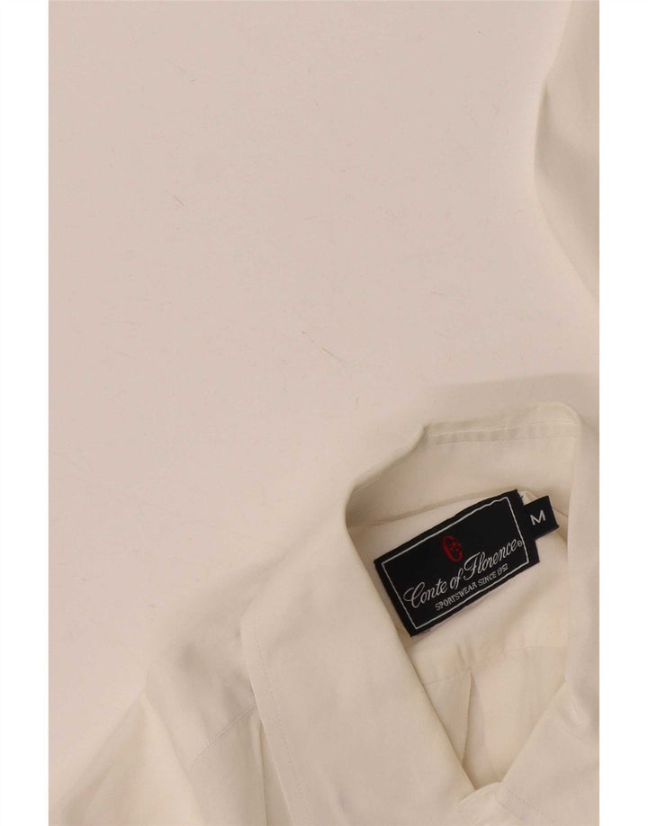 Camisa Conte of Florence para hombre mediana blanca