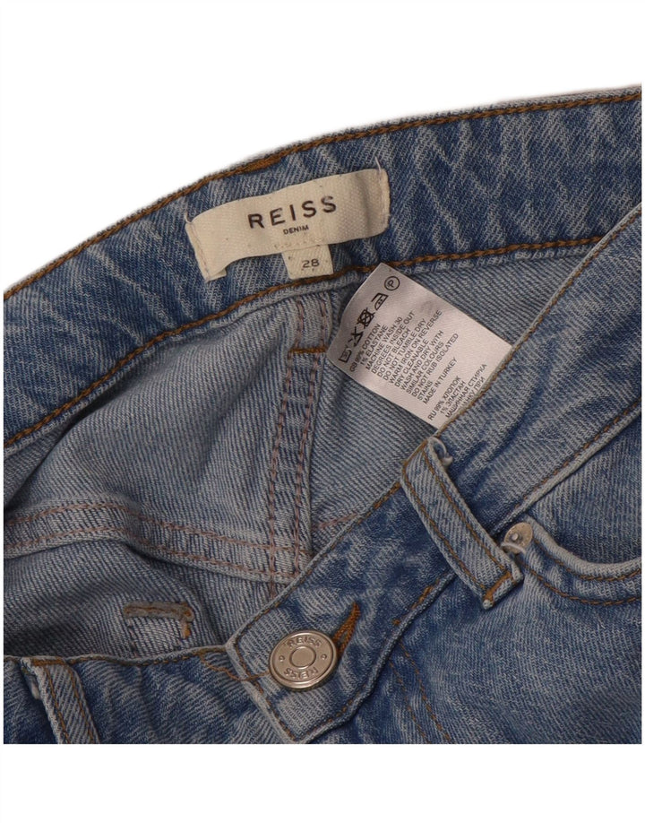 Vaqueros Cónicos Reiss Mujer W28 L27 Azul