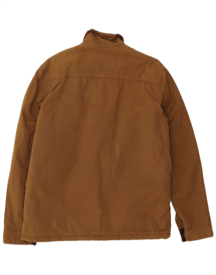 Superdry Chaqueta cortavientos para hombre UK 36 Small Marrón Poliéster