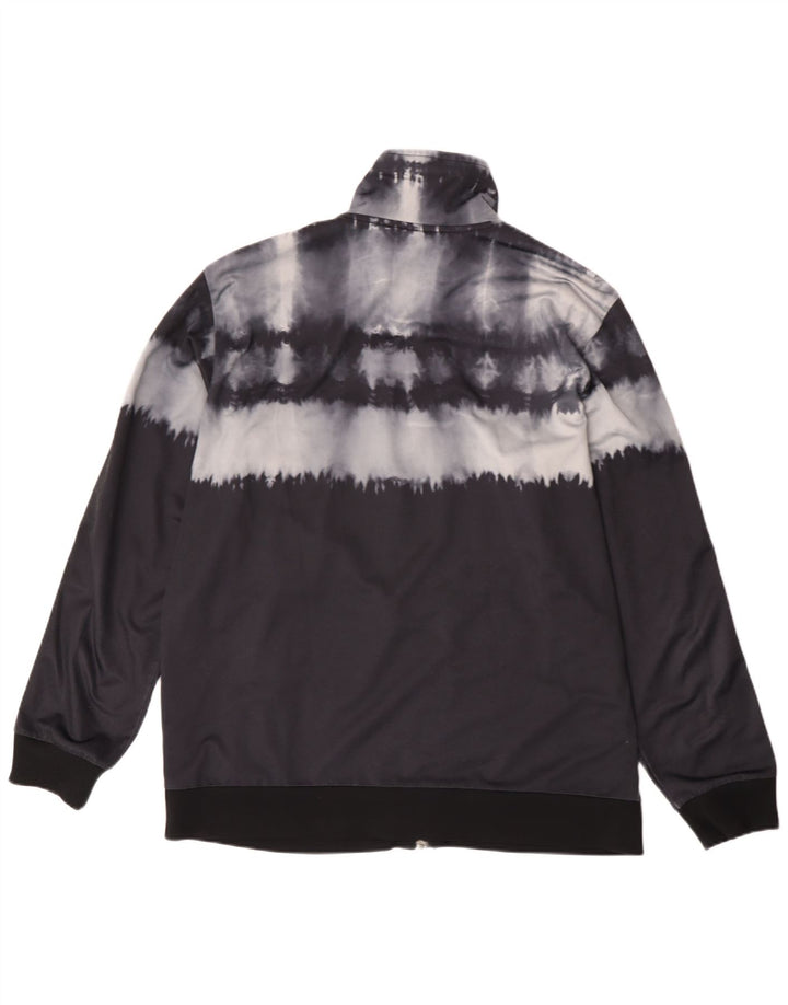 Adidas Hombre Chándal Top Chaqueta XL Negro Tie Dye