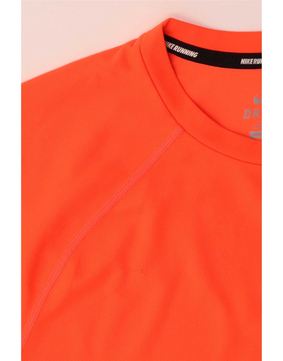 Camiseta Nike Dri Fit para hombre Top Naranja medio Poliéster