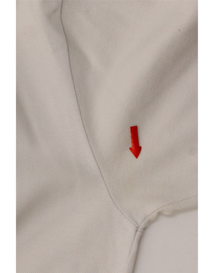 Polo Kappa Hombre Algodón Blanco Mediano