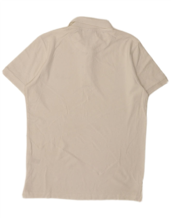 Pierre Cardin Polo De Corte Regular Para Hombre Pequeño Algodón Blanco