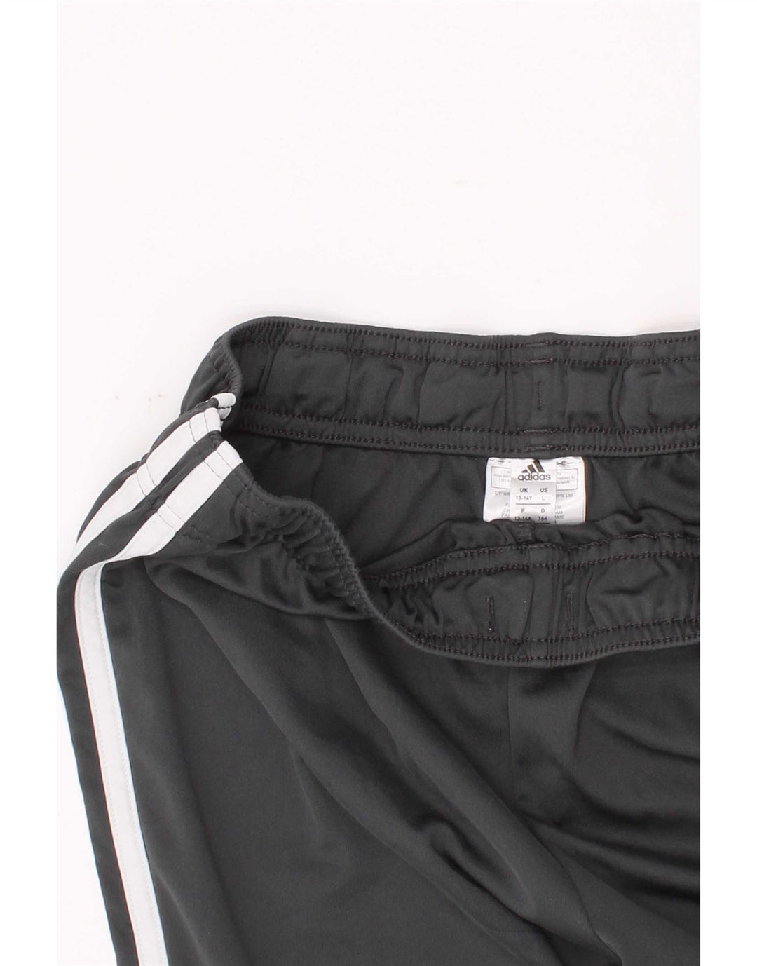 Adidas Pantalones cortos deportivos para niño 13-14 años Gris Poliéster color block