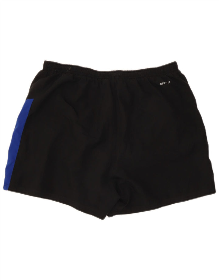 Pantalones cortos deportivos Nike Dri Fit para hombre en color negro mediano