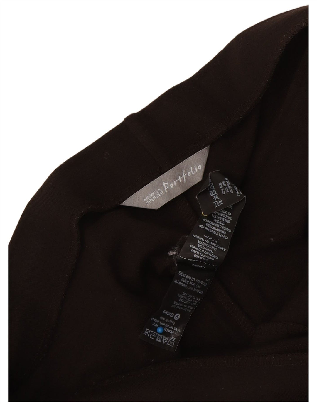 Marks & Spencer Leggings para mujer UK 46 Large Viscosa marrón
