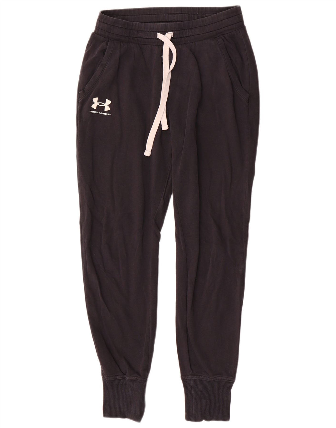 Under Armour Pantalones de chándal para hombre Joggers Small de algodón negro
