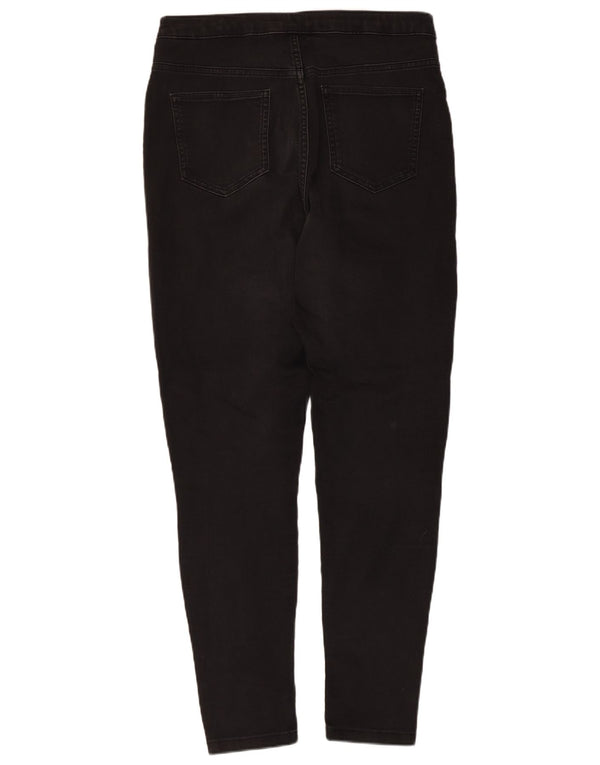 Marks & Spencer Jeans súper ajustados para mujer UK 40 Large W32 L28 Algodón negro