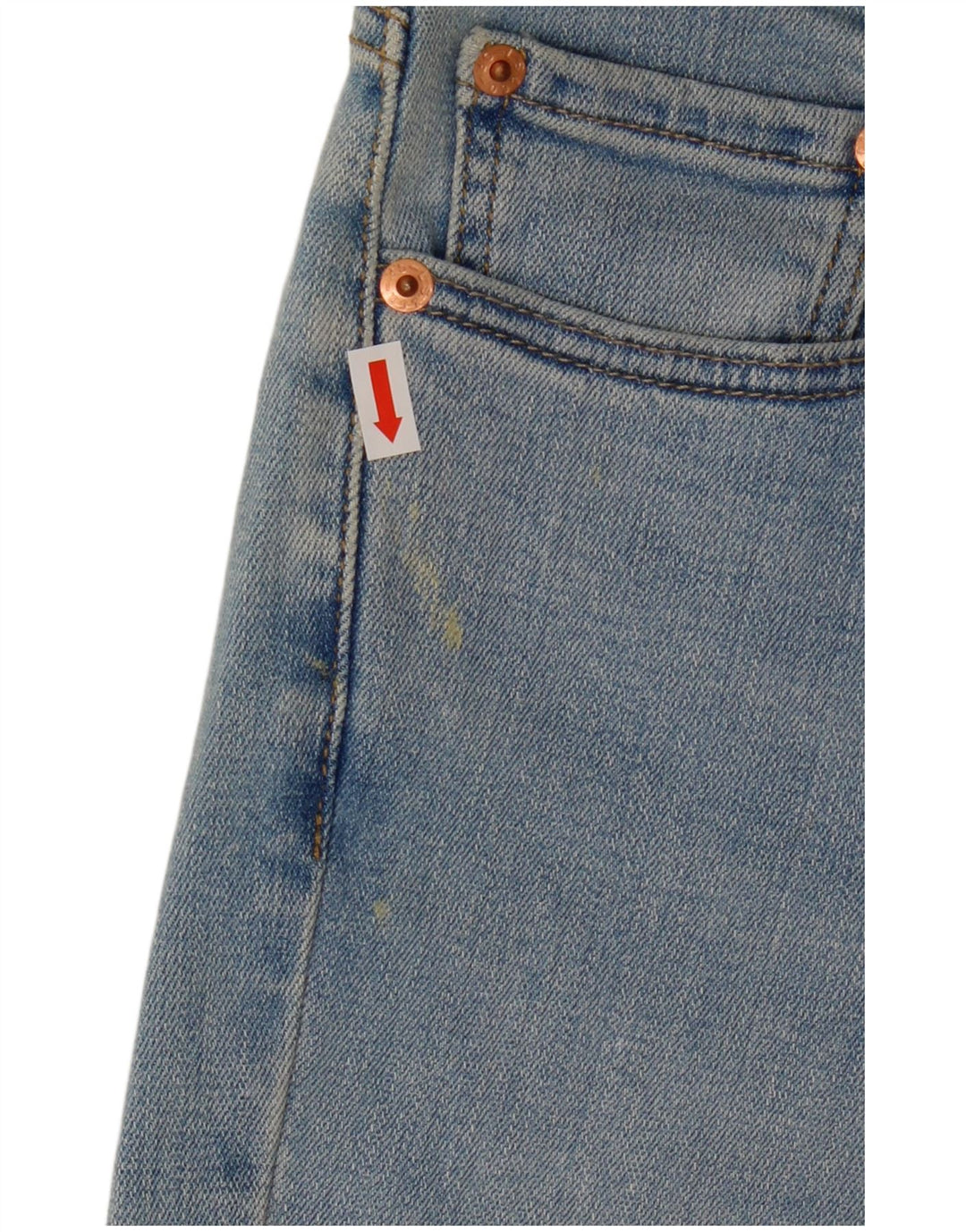 LEVI'S Mujer 511 Slim Jeans W32 L32 Algodón Azul