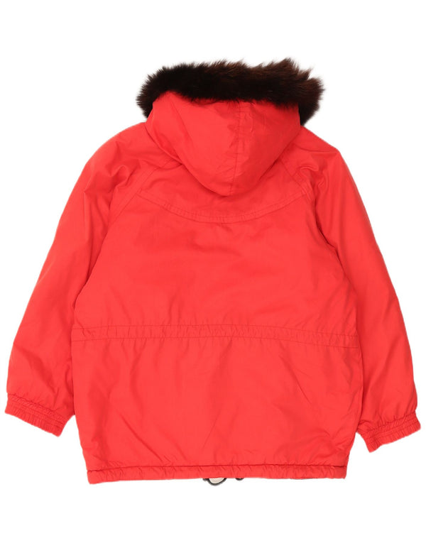 MC Ross Chaqueta cortavientos extragrande con capucha para mujer IT 40 Small Red