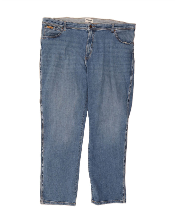 WRANGLER Vaqueros rectos Texas para mujer W44 L32 Algodón azul