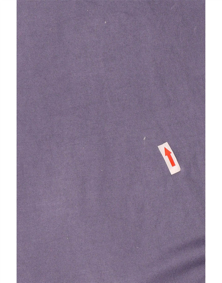 Zara Hombre Camiseta Top Viscosa Morado Medio