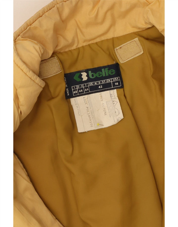 Belfe & Belfe Chaqueta de esquí para mujer IT 48 XL Algodón color block amarillo