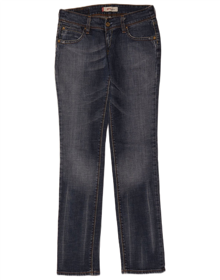 Levi's Mujer 571 Slim Jeans W29 L34 Algodón Azul