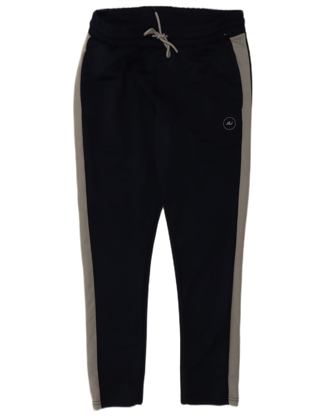 Jack & Jones Hombre Pantalones De Chándal Grande Azul Marino Colorblock Poliéster