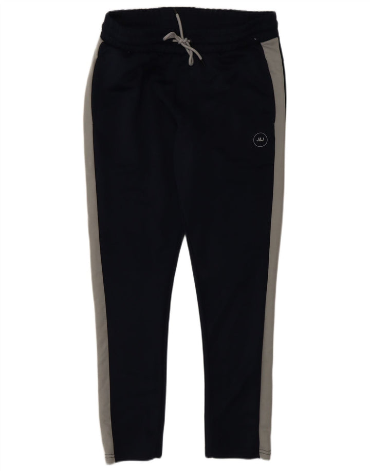 Jack & Jones Hombre Pantalones De Chándal Grande Azul Marino Colorblock Poliéster