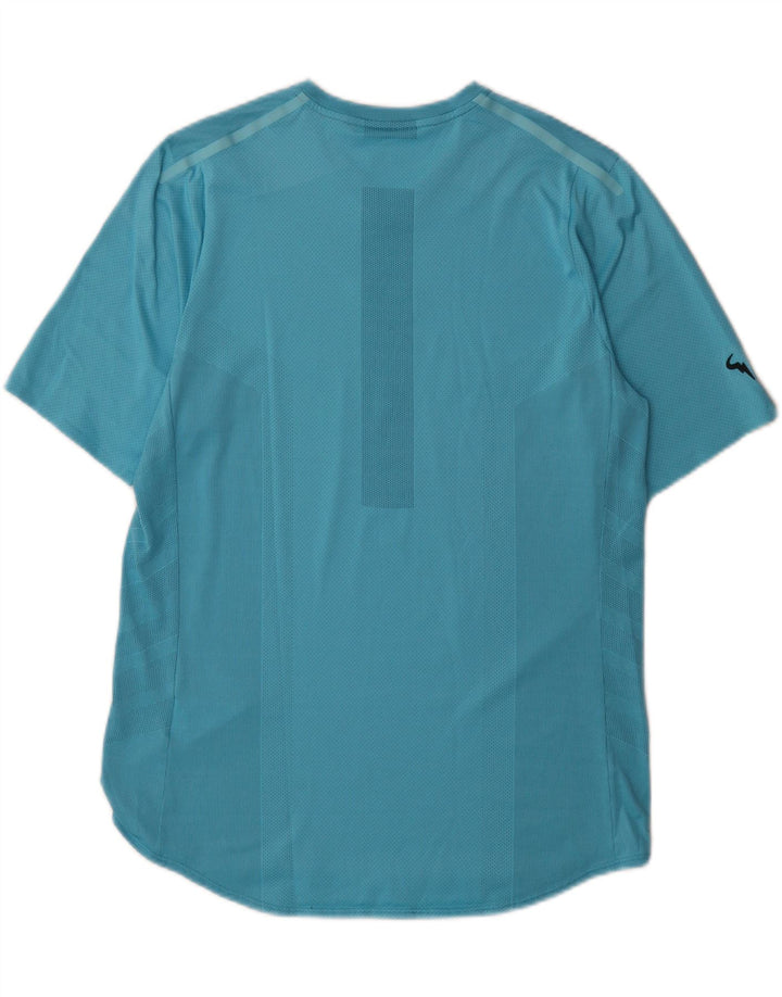 Nike - Camiseta Dri Fit para hombre, talla grande, poliéster azul