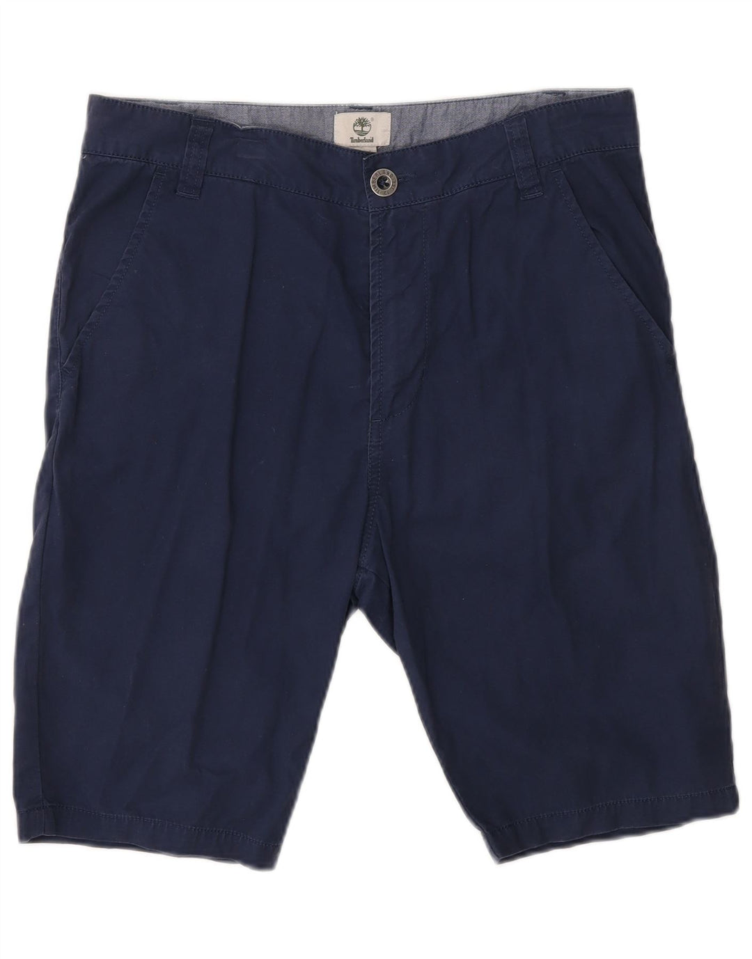 TIMBERLAND Pantalones cortos chinos para niño 15-16 años W30 Azul marino Algodón