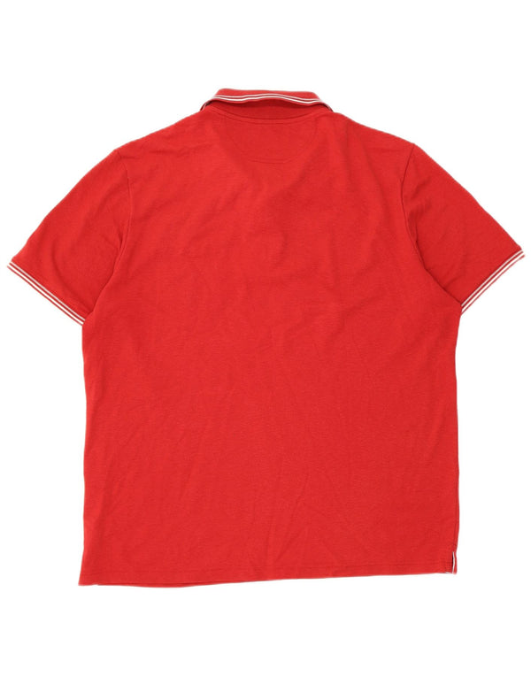 Champion Polo Easy Fit para Hombre XL Rayas Rojas