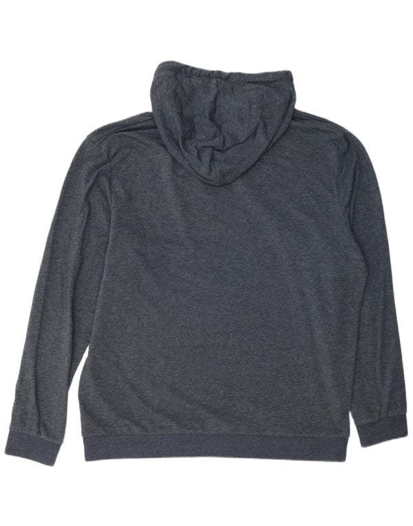 Jack & Jones Hombre Sudadera con Capucha Gráfica 2XL Algodón Azul