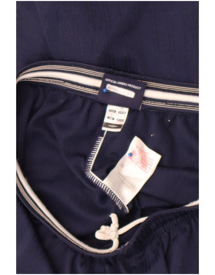 Pantalones cortos deportivos Umbro para hombre poliéster azul marino grande