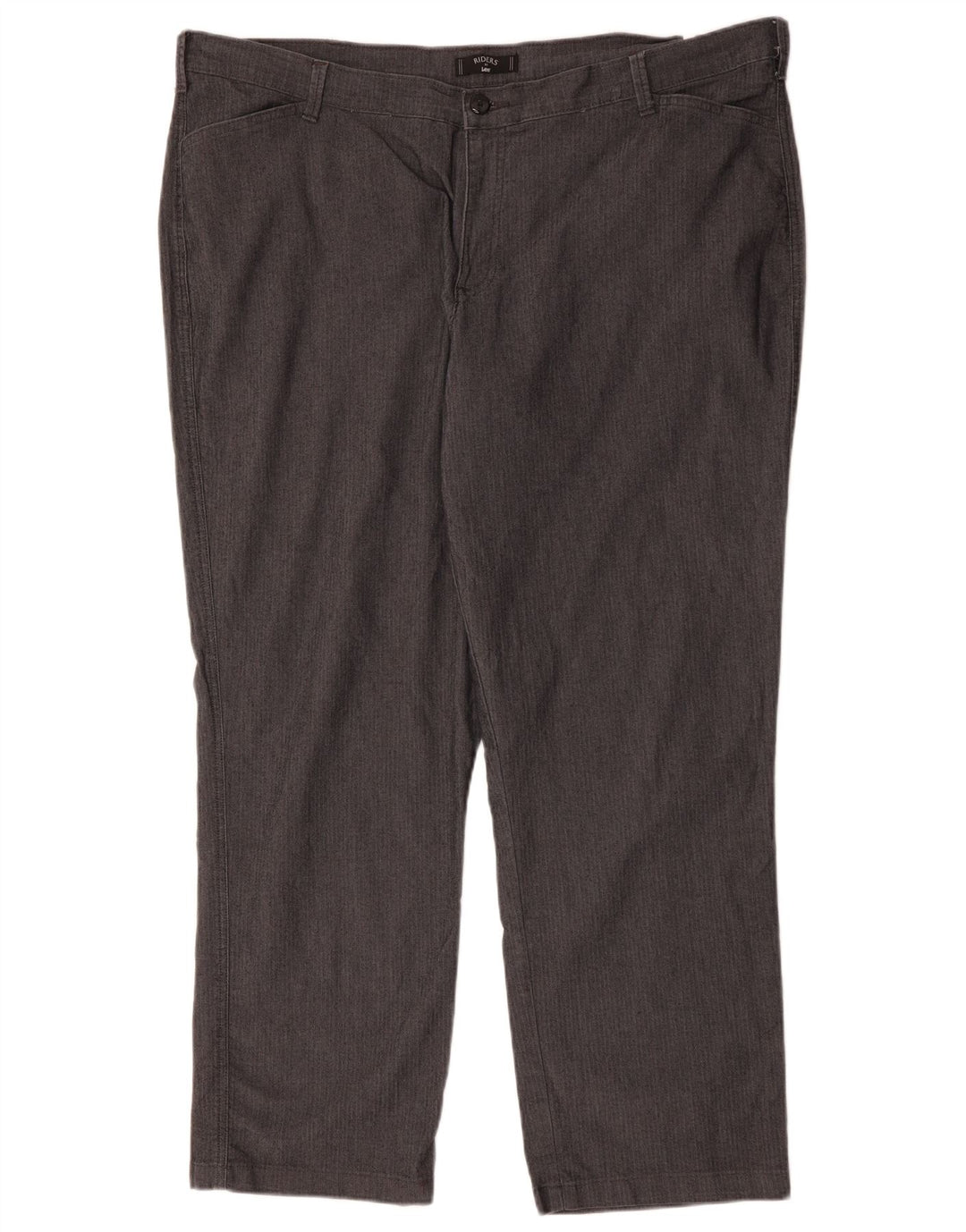 LEE Pantalones casuales para mujer Riders US 24 4XL W48 L31 Gris Herringbone