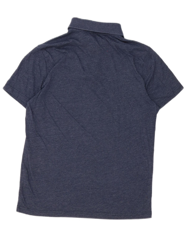 Polo Hollister Hombre Grande Azul Marino Algodón
